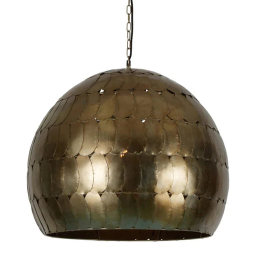 Buy Pendant Lights Australia Pangolin Ceiling Pendant Light W600mm Pewter Metal - ZAF11192