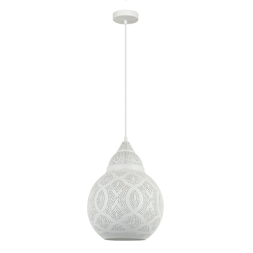 Buy Pendant Lights Australia MARRAKESH Bell Pendant Light White - MARRAKESH06