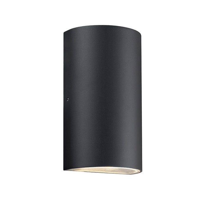 Buy Up / Down Wall Lights Australia Rold Round Up / Down Wall Light Black Metal 3000K - 84141003