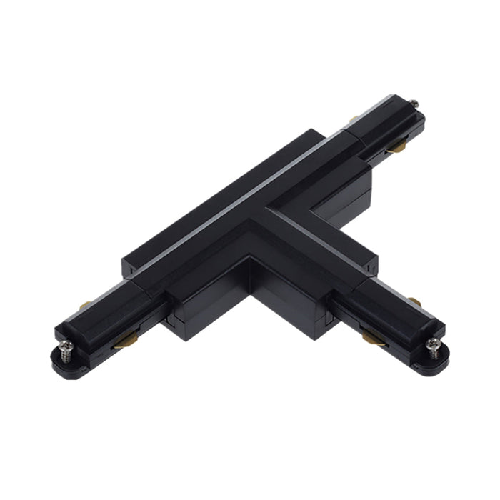 Buy Single Circuit Tracks & Accessories Australia Single Circuit Tracks & Accessorie Right1 3 Wire Black Aluminium - TRK1BLCON4R1