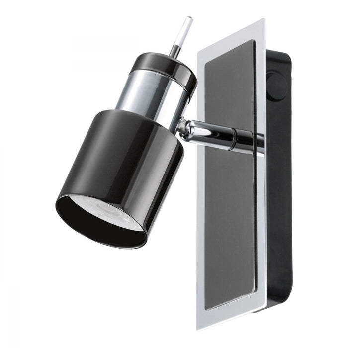 Buy Spotlights Australia Davida 1 Light Spotlight 4000K Nickel Nero - 200671