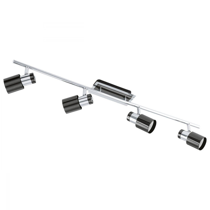 Buy Spotlights Australia Davida 4 Light Spotlight 4000K Nickel Nero - 200674