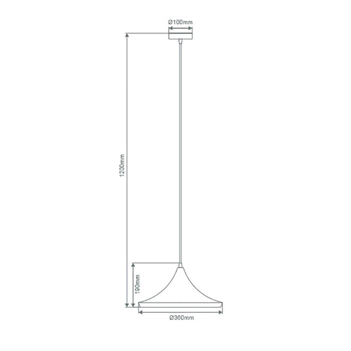 Buy Pendant Lights Australia Laya Pendant Light W360mm Brushed Brass Metal - 31400