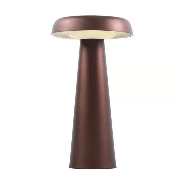 Buy Table Lamps Australia Arcello Rechargeable Table Lamp Burnished Brass Metal - 2220155061