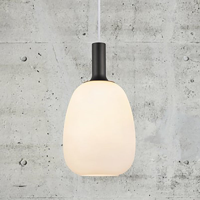 Buy Pendant Lights Australia Alton Pendant Light W230mm Opal White Glass - 47303001