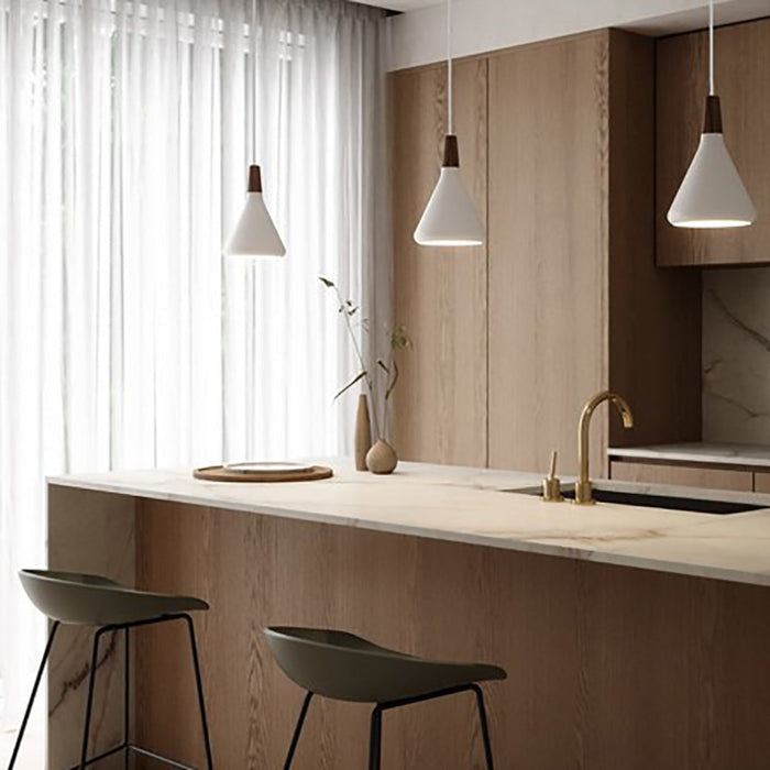 Buy Pendant Lights Australia Nori Pendant Light W180mm White Metal - 2120803001