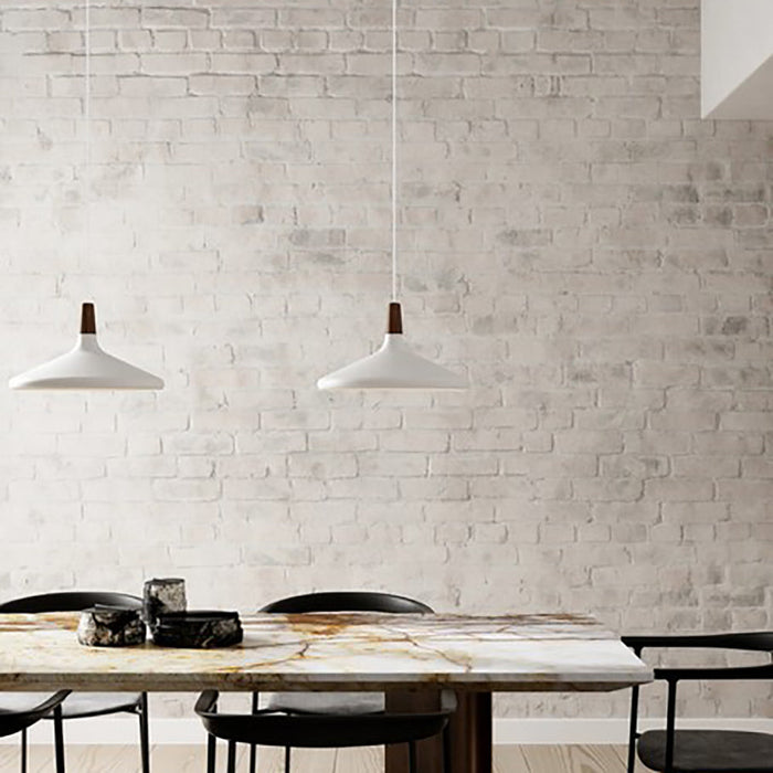 Buy Pendant Lights Australia Nori Pendant Light W390mm White Metal - 2120823001