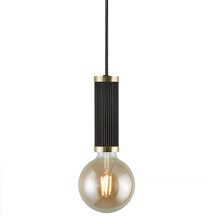 Buy Mini Pendants Australia Galloway Mini Pendant Black / Brass Metal - 2011053003