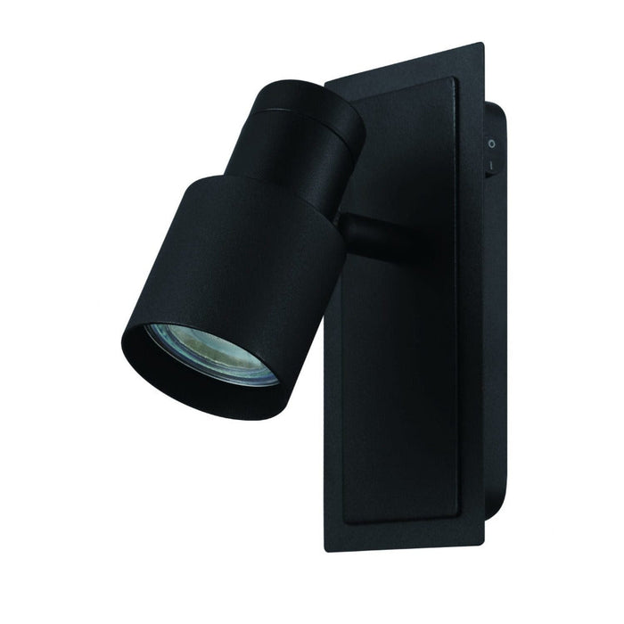 Buy Spotlights Australia Davida 1 Light Spotlight 4000K Matt Black - 204326