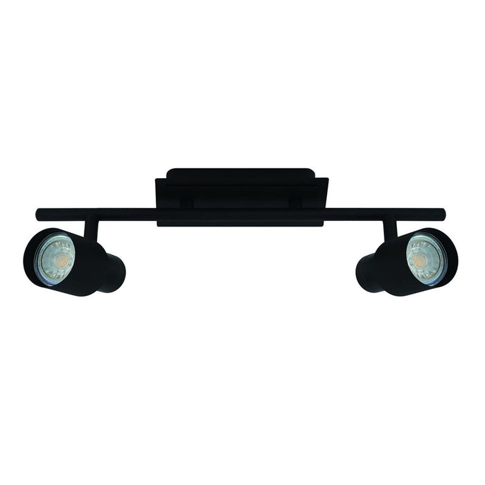 Buy Spotlights Australia Davida 2 Light Spotlight 4000K Matt Black - 204327