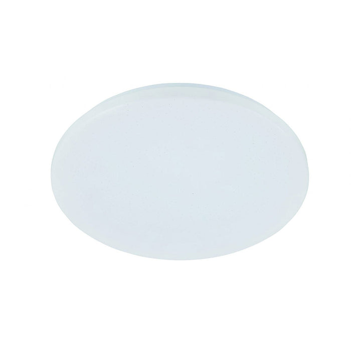 Buy LED Oyster Lights Australia Diego LED Oyster Light 24W Tri-Colour 380mm With Crystal Effect - 204403