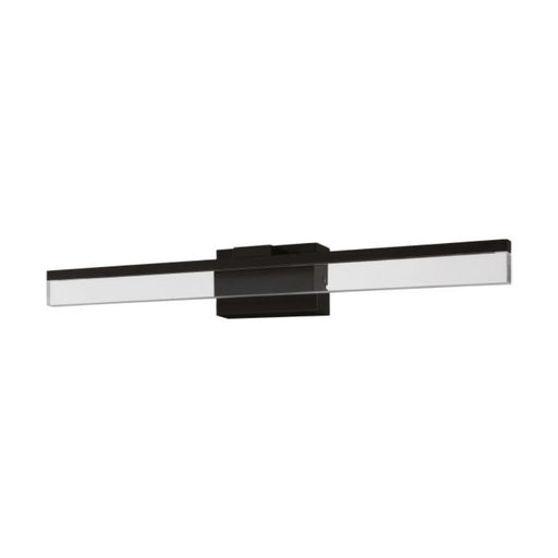 Buy Bathroom Vanity Lights Australia Palmital 2 LED Wall Light 11W TRI Colour Black Steel - 205073