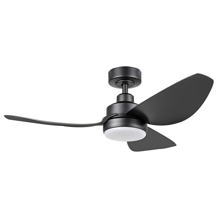 Buy DC Ceiling Fans With Light Australia Torquay 42" DC Fan Matt Black With 20W TRI Colour LED - 20522602