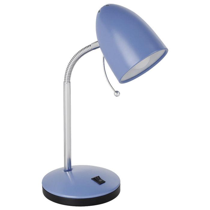 Buy Desk Lamps Australia Lara 1 Light Table Lamp Pastel Blue - 205269N