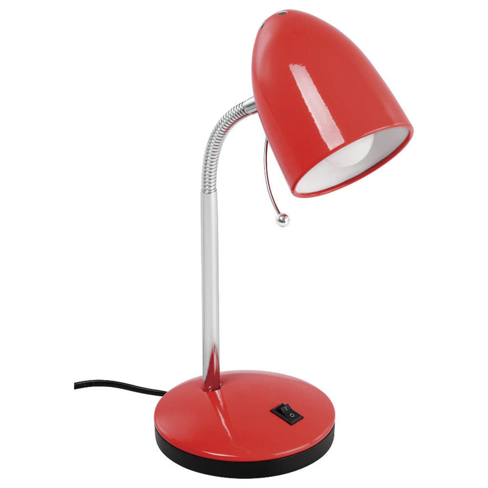 Buy Desk Lamps Australia Lara 1 Light Table Lamp Red - 205271N