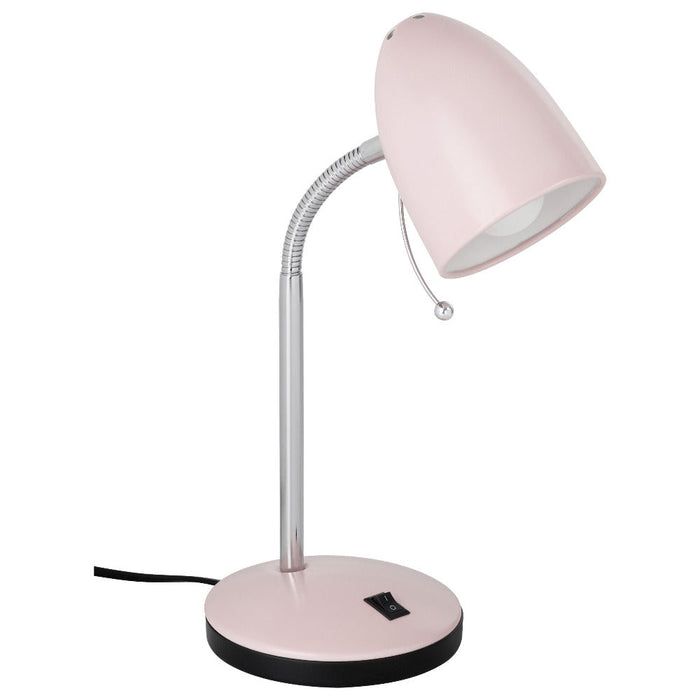 Buy Desk Lamps Australia Lara 1 Light Table Lamp Pastel Pink - 205272N