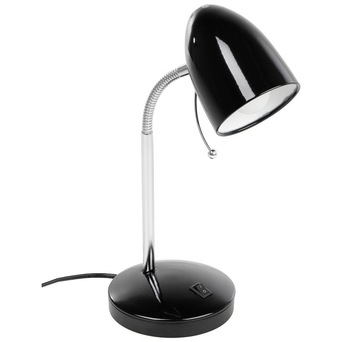 Buy Desk Lamps Australia Lara 1 Light Table Lamp With USB Charging Black - 205276N