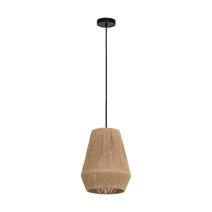 Buy Pendant Lights Australia ALDERNEY Pendant Light White Textile Thread - 206048