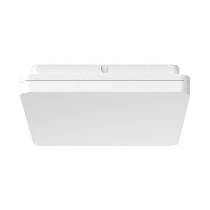 Buy LED Oyster Lights Australia Sunset Square LED Oyster Light W250mm White Polycarbonate 3CCT - 20886