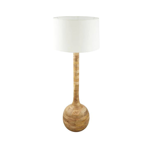 Buy Floor Lamps Australia Sitar Floor Lamp Natural Timber - ZAF12095
