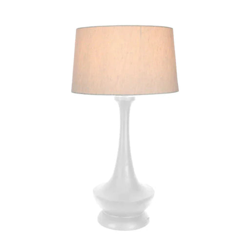 Buy Table Lamps Australia Peninsula Table Lamp 1 Light White Timber - ZAF1016W