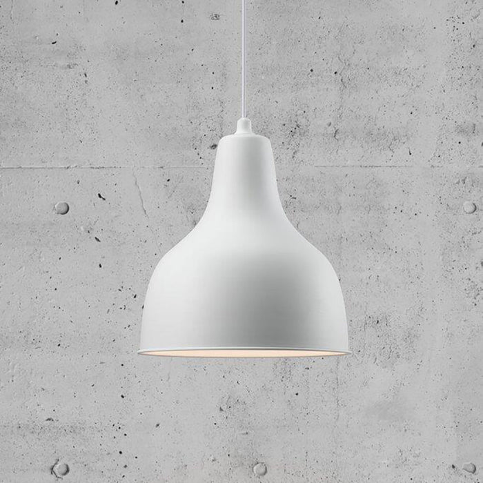 Buy Pendant Lights Australia Ames 1 Light Pendant White - 46533001