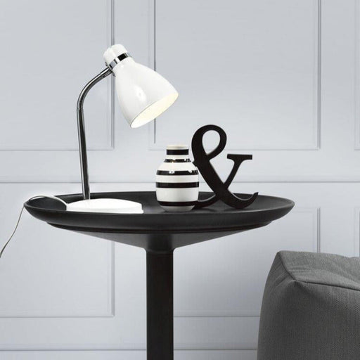 Buy Table Lamps Australia Cyclone 1 Light Table Lamp White - 73065001