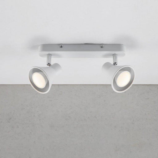Buy Spotlights Australia Eik 2 Light Spotlight White - 45770101
