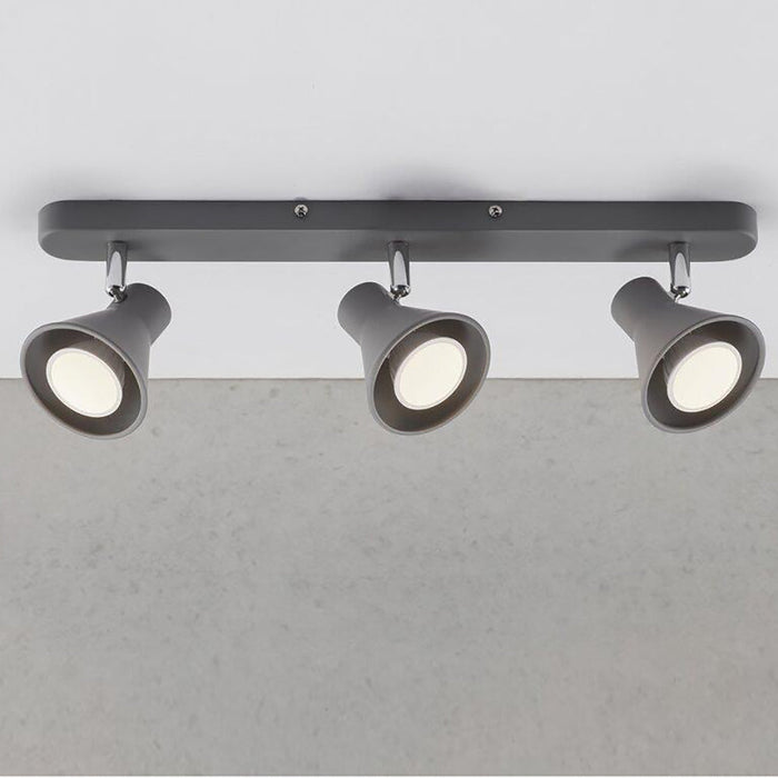 Buy Spotlights Australia Eik 3 Light Spotlight Grey - 45780110