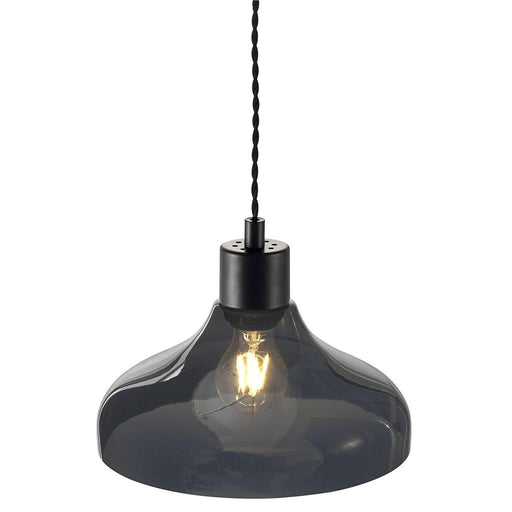 Buy Pendant Lights Australia Alrun 1 Light Pendant Glass Smoked - 45263047