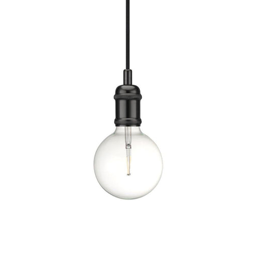 Buy Mini Pendants Australia Avra 1 Light Pendant Black/Chrome - 84800003