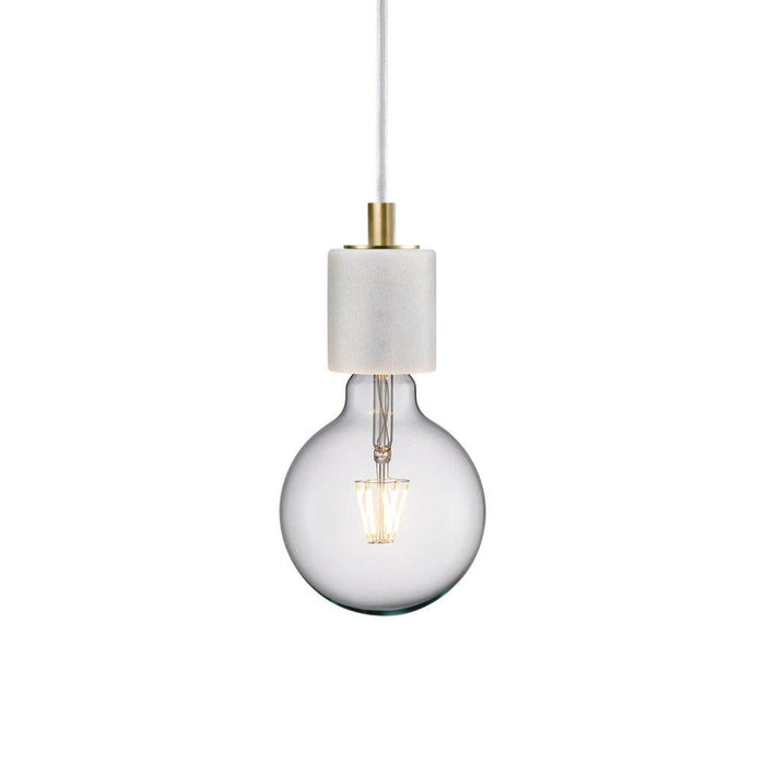 Buy Mini Pendants Australia Siv 1 Light Pendant Marble White - 45883001
