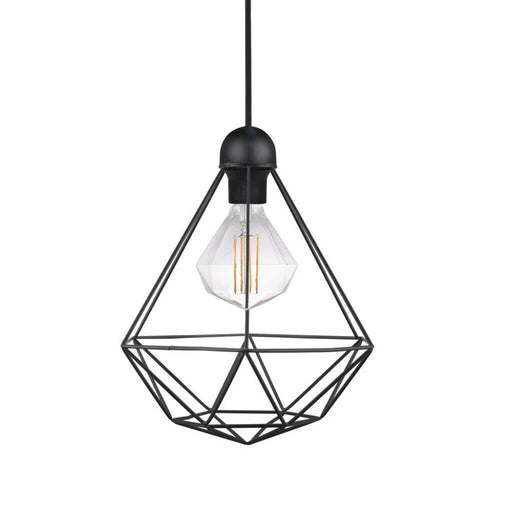 Buy Pendant Lights Australia Tees 1 Light Pendant Black - 84863003