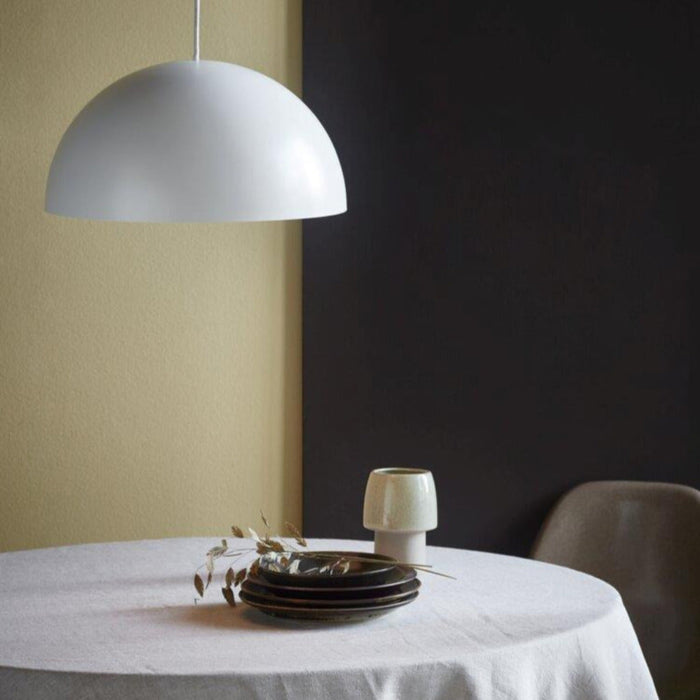 Buy Pendant Lights Australia Ellen 1 Light 400mm Pendant White - 48573001