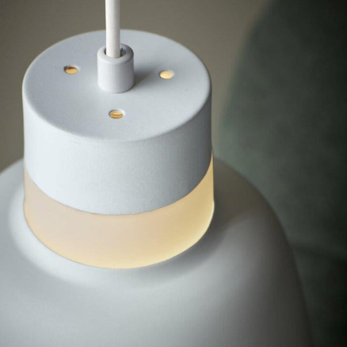 Buy Pendant Lights Australia Emma 18 1 Light Pendant White, Opal - 48843001