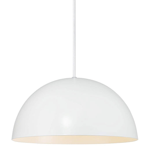 Buy Pendant Lights Australia Ellen 1 Light 300mm Pendant White - 48563001