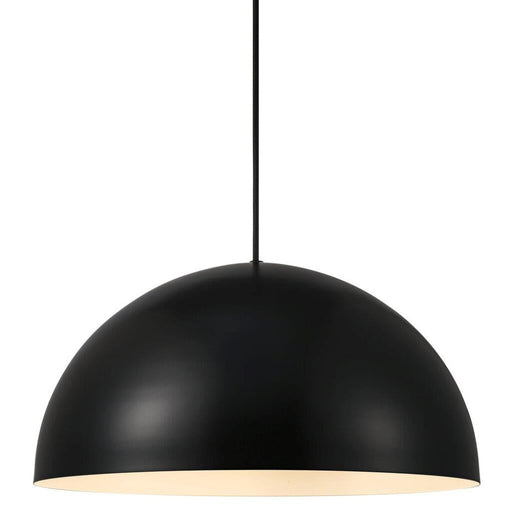 Buy Pendant Lights Australia Ellen 1 Light 400mm Pendant Black - 48573003