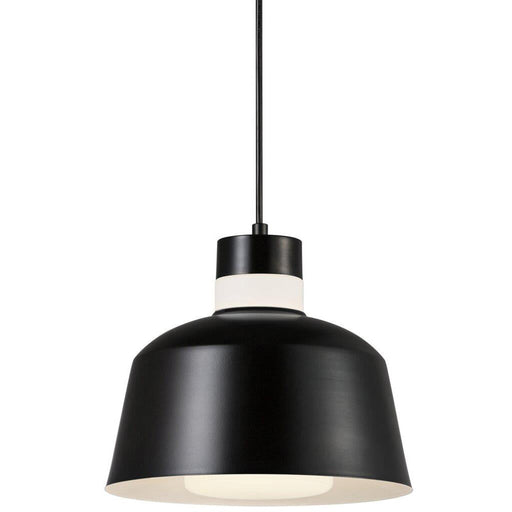Buy Pendant Lights Australia Emma 25 1 Light Pendant Black, Opal - 48853003