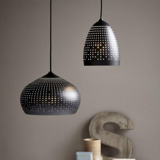Buy Pendant Lights Australia Houston 18 1 Light Pendant Black - 46453003