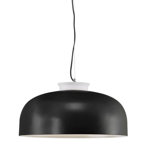 Buy Pendant Lights Australia Miry 1 Light Pendant Black, Opal - 2010733003