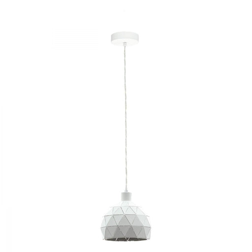 Buy Pendant Lights Australia Roccaforte 1 Light Pendant White 170mm - 33344N