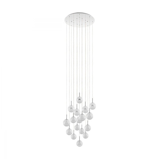 Buy Cluster Pendants Australia Montefio 17 LED Pendant Chrome & Clear, Crystal - 39547