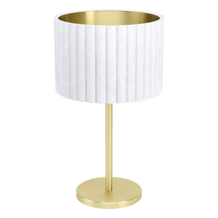 Buy Table Lamps Australia Tamaresco 1 Light Table Lamp Brushed Brass Steel - 39766N