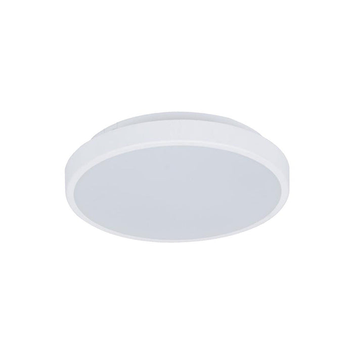Buy LED Oyster Lights Australia Easy Round LED Oyster Light W300mm White Polycarbonate 3CCT - 20955