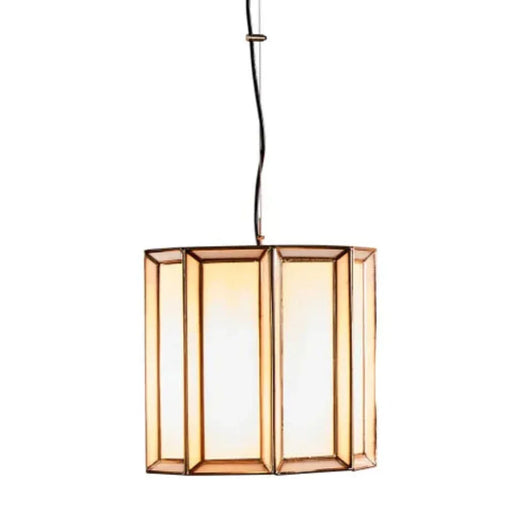 Buy Pendant Lights Australia Deakin Pendant Light Brass Iron / Glass - ELJE23091