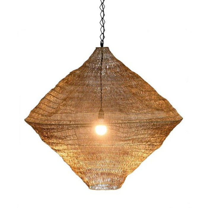 Buy Pendant Lights Australia Metropolitan Pendant Light H540mm Brass Aluminium - ELMA230302BR
