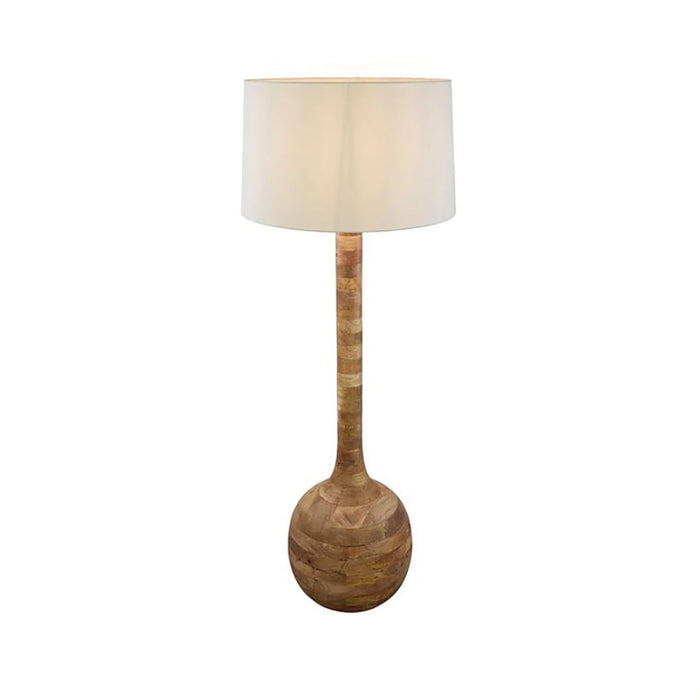 Buy Floor Lamps Australia Sitar Floor Lamp Natural Timber - ZAF12095