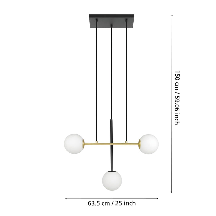 Paz Steel Pendant Light - 390177