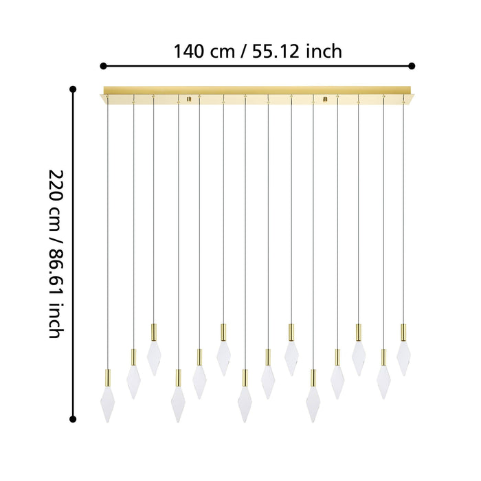 Mirador Steel Pendant Light - 390362