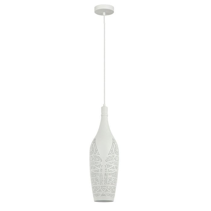 Buy Pendant Lights Australia MARRAKESH Bottle Pendant Light White - MARRAKESH10